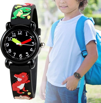 outil apprentissage heure dyslexie montre quartz double zone visuelle