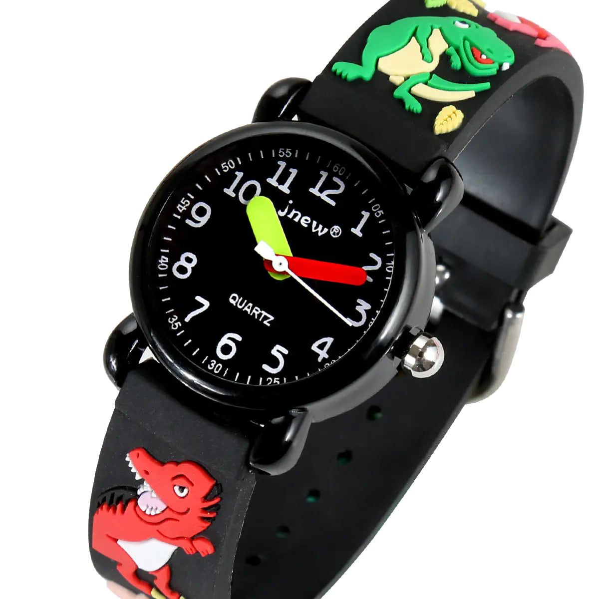 montre enfant motif dinosaure relief sensoriel port quotidien école jeu