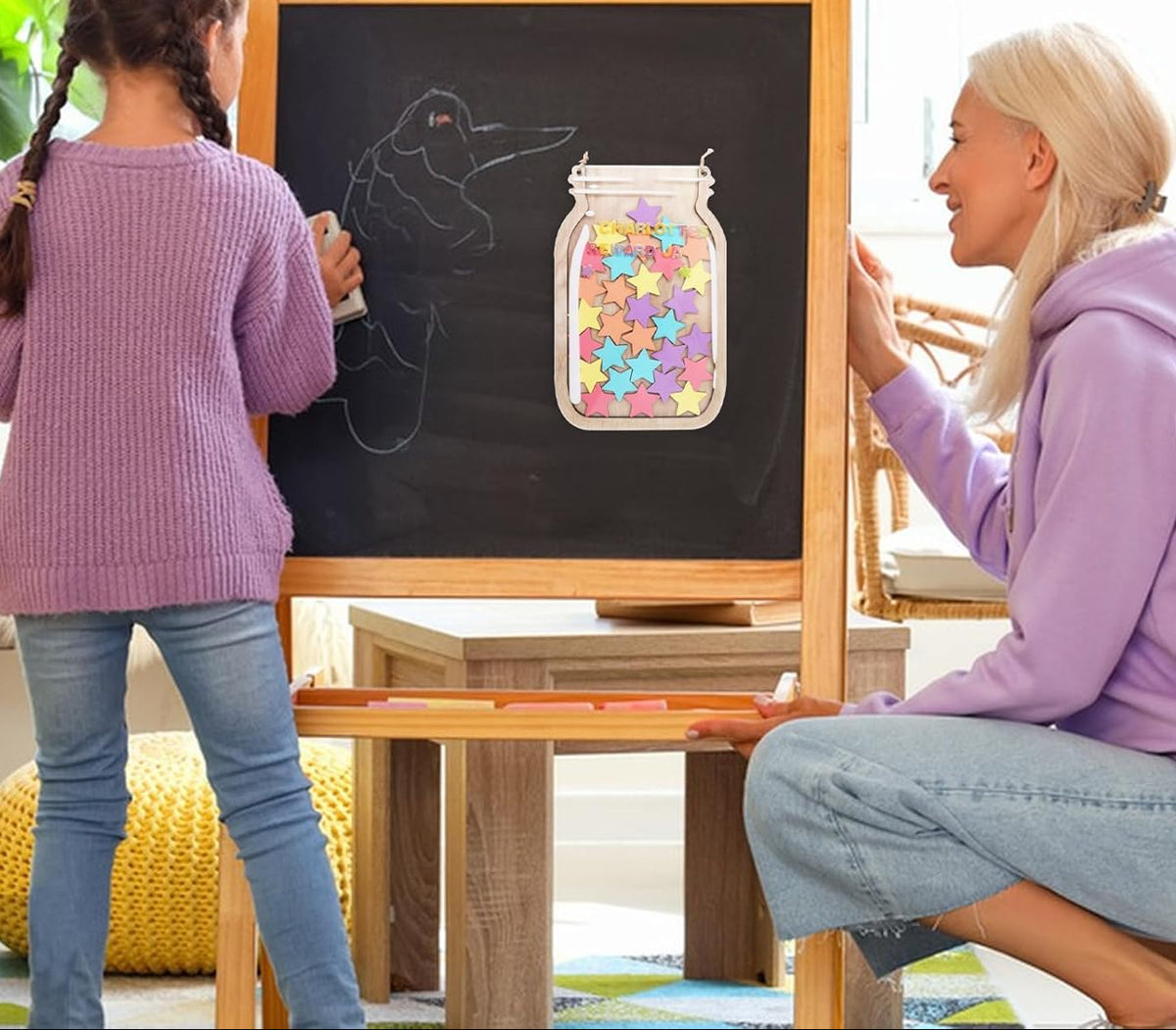 AESH pot récompense bois bureau élève TDAH DYS classe Do'Dys