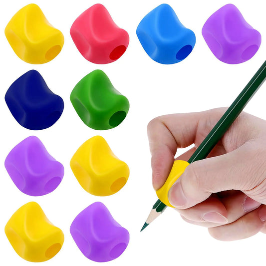 porte-crayon silicone jaune enfant dysgraphie confort écriture